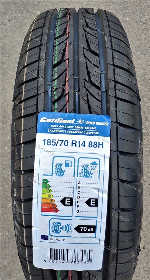 Автомобильные шины Cordiant Road Runner 185/70 R14 88H