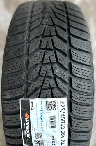 Автомобильные шины Hankook Winter i*cept evo3 W330 225/45 R19 96V