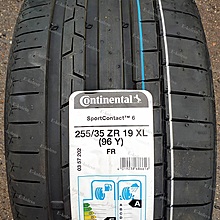 Continental Sportcontact 6 255/35 R19 96Y