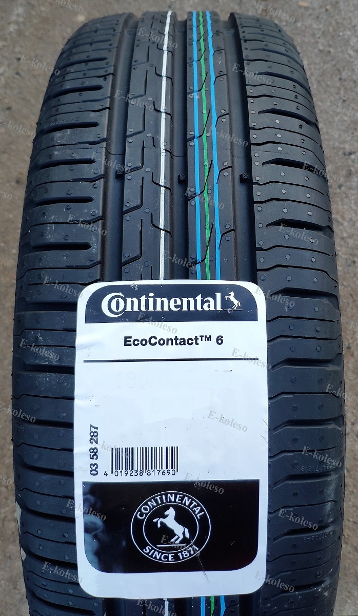 Автомобильные шины Continental Ecocontact 6 185/65 R14 86T