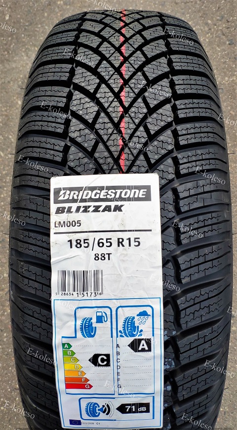 Автомобильные шины Bridgestone Blizzak LM005 185/65 R15 88T