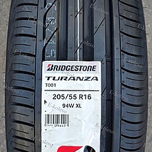 Автомобильные шины Bridgestone Turanza T001 205/55 R16 94W