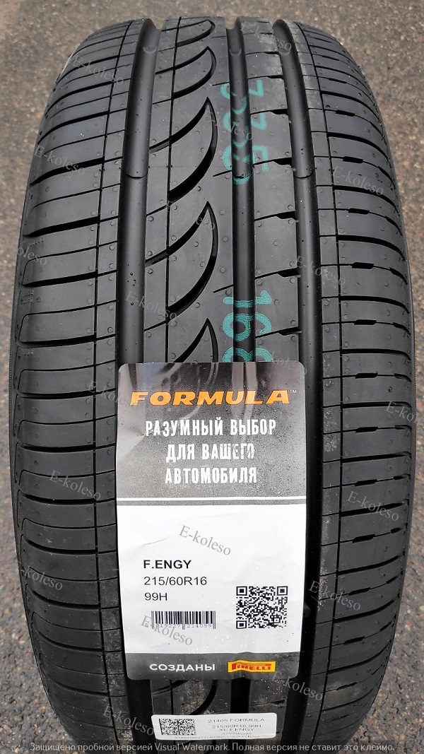 Автомобильные шины Formula Energy 215/60 R16 99H