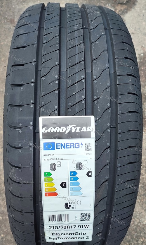 Автомобильные шины Goodyear EfficientGrip Performance 2 215/50 R17 91W