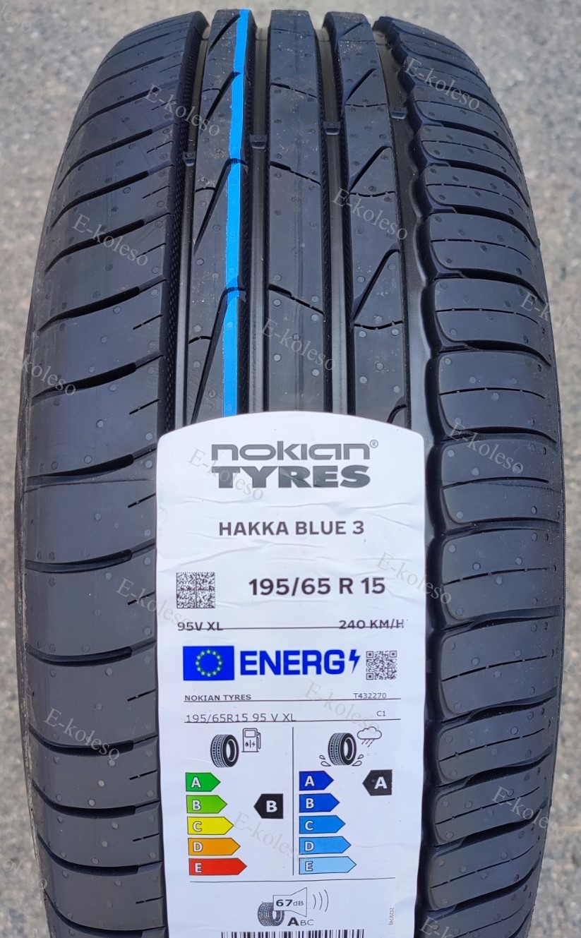 Автомобильные шины Nokian Hakka Blue 3 195/65 R15 95V