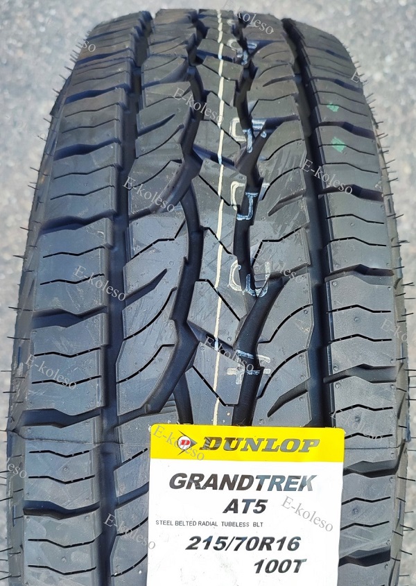 Автомобильные шины Dunlop Grandtrek AT5 215/70 R16 100T
