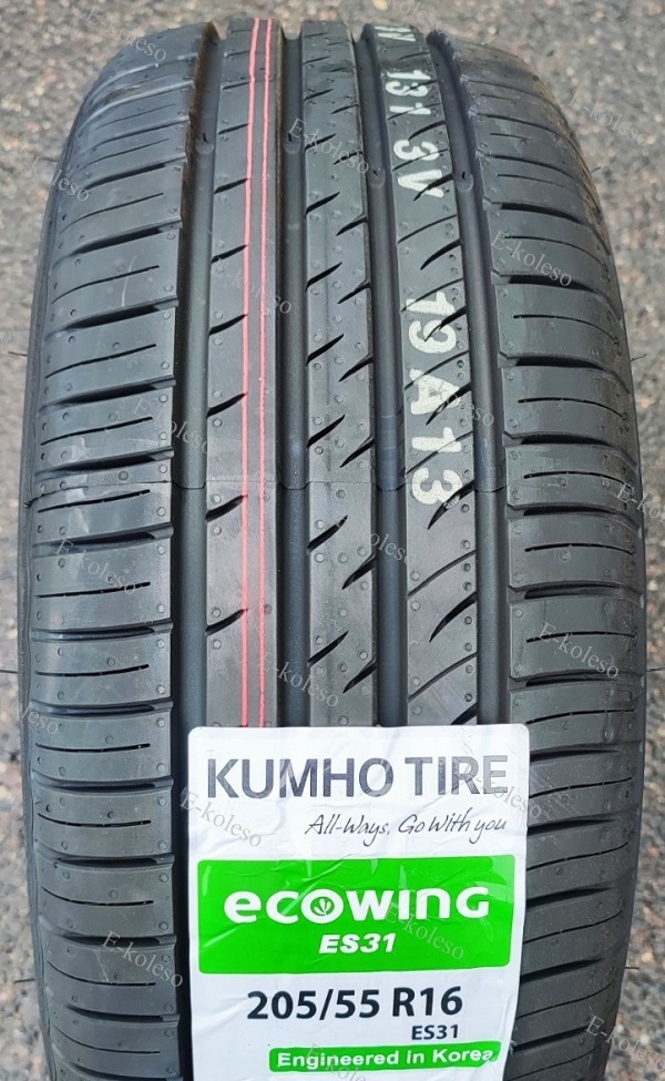 Автомобильные шины Kumho Ecowing ES31 205/55 R16 91H