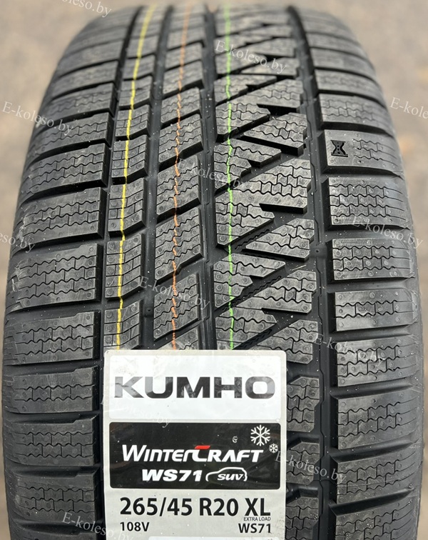 Автомобильные шины Kumho Wintercraft WS71 265/45 R20 108V