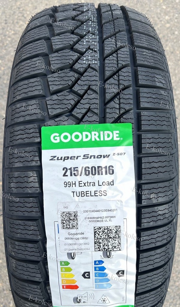 Автомобильные шины Goodride Zuper Snow Z-507 215/60 R16 99H