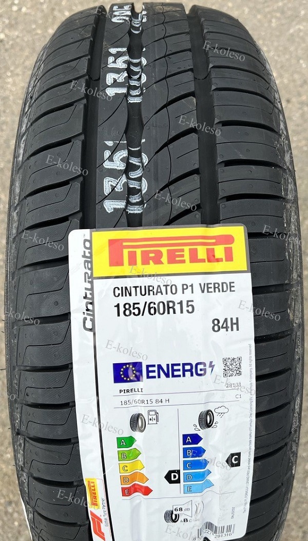 Автомобильные шины Pirelli Cinturato P1 185/60 R15 88H