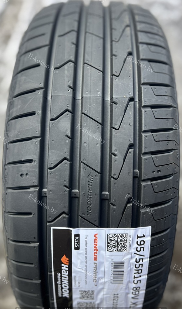Автомобильные шины Hankook Ventus Prime3 K125 195/55 R15 85V
