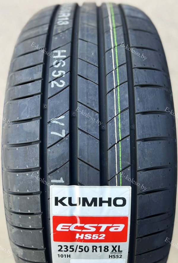 Автомобильные шины Kumho Ecsta HS52 235/50 R18 101H