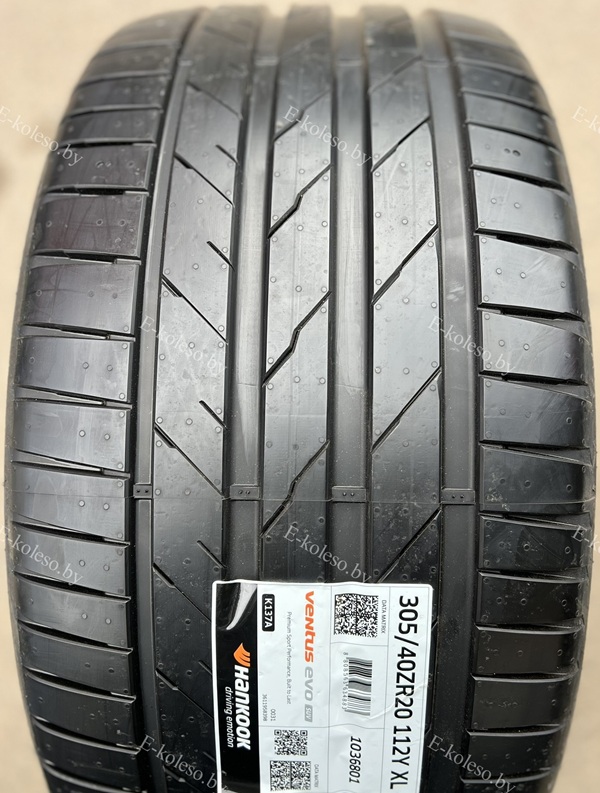 Автомобильные шины HANKOOK Ventus evo SUV K137A 305/40R20 112Y