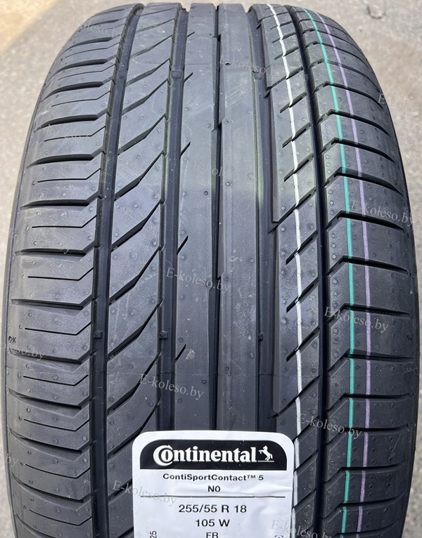 Автомобильные шины Continental ContiSportContact 5 SUV 255/55R18 105W 