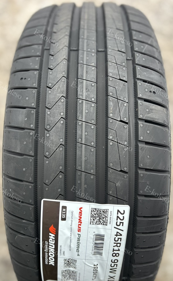 Автомобильные шины Hankook Ventus Prime 4 K135 225/45 R18 95W
