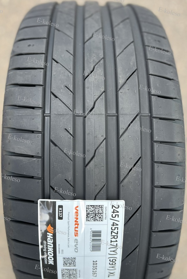 Автомобильные шины Hankook Ventus evo K137 245/45 R17 99Y