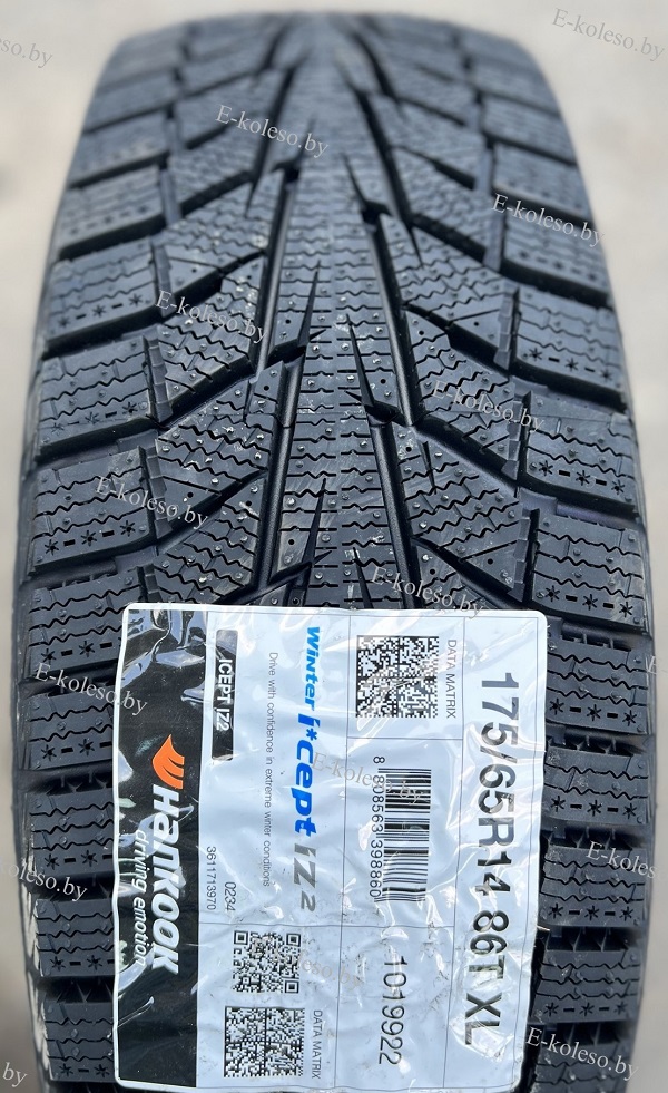 Автомобильные шины Hankook Winter I*cept Iz2 W616 175/65 R14 86T
