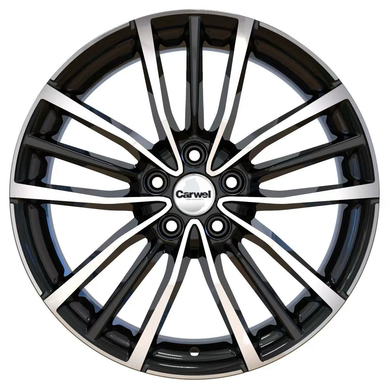 Литые диски Carwel Крет-ab 1812 (Geely Coolray) 7.0J/18 5x114,3 ET53.0 D54.1