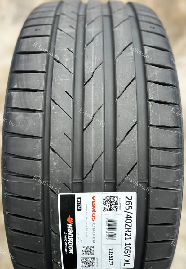 Автомобильные шины Hankook Ventus evo SUV K137A 265/40 R21 105Y