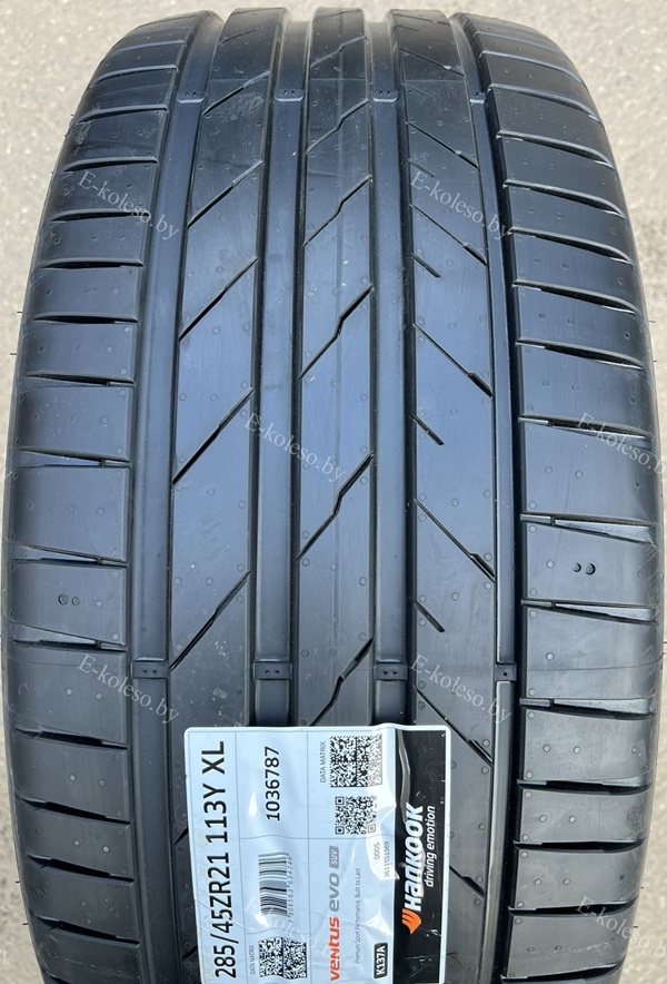 Автомобильные шины Hankook Ventus evo SUV K137A  285/45R21 113Y