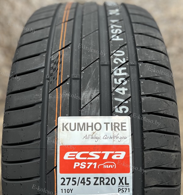 Автомобильные шины Kumho Ecsta PS71 SUV 275/45 R20 110Y