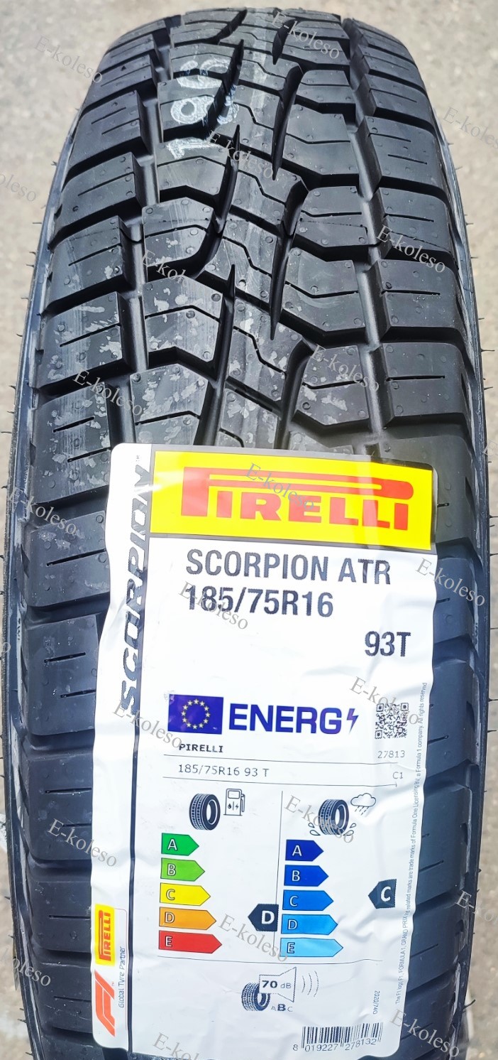 Автомобильные шины Pirelli Scorpion ATR 185/75 R16 93T