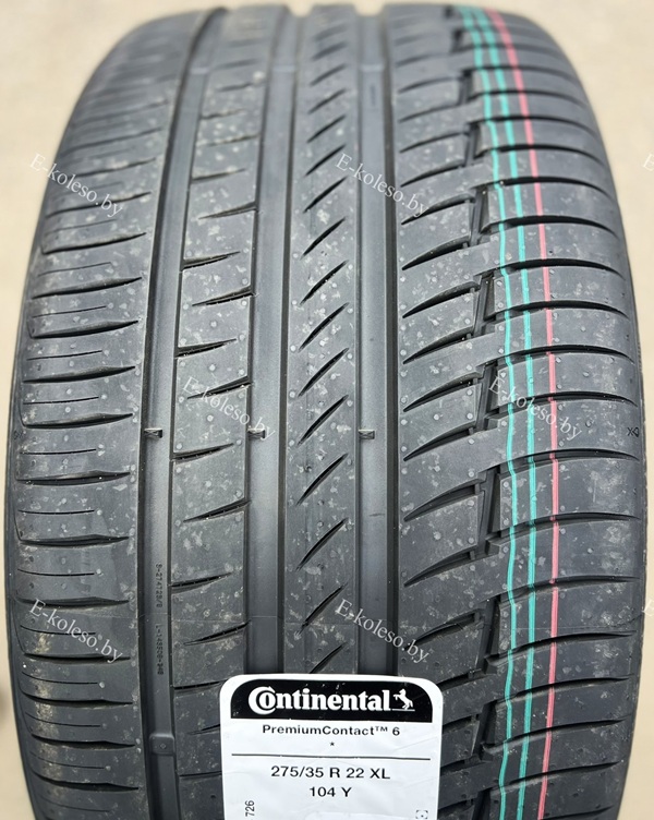 Автомобильные шины Continental PremiumContact 6 275/35R22 104Y