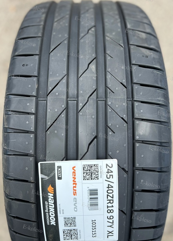 Автомобильные шины Hankook Ventus evo K137 245/40 R18 97Y