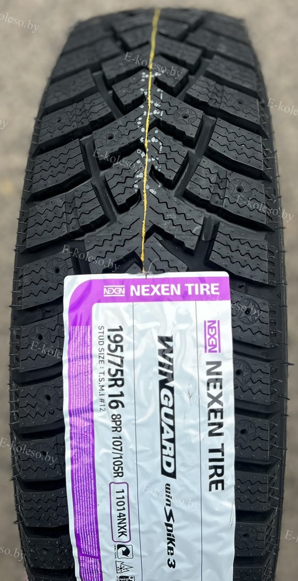 Автомобильные шины NEXEN Winguard WinSpike 3 195/75R16C 107/105R (под шип)