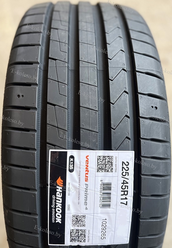 Автомобильные шины Hankook Ventus Prime 4 K135 225/45 R17 91Y