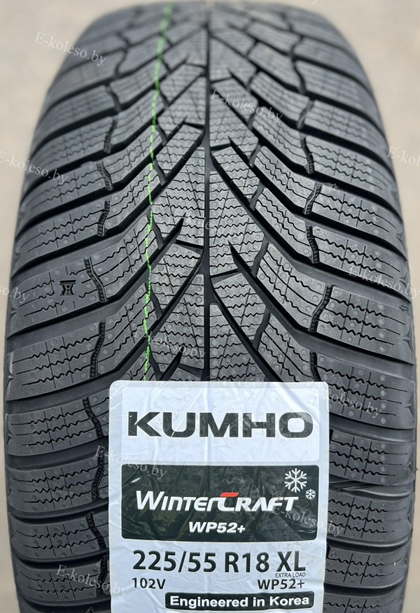 Автомобильные шины Kumho Wintercraft WP52 225/55 R18 102V