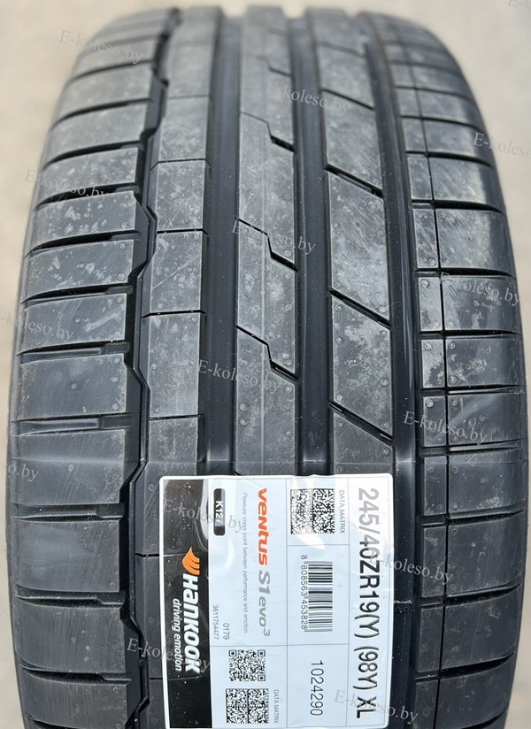 Автомобильные шины Hankook Ventus S1 Evo3 K127 245/40 R19 98Y