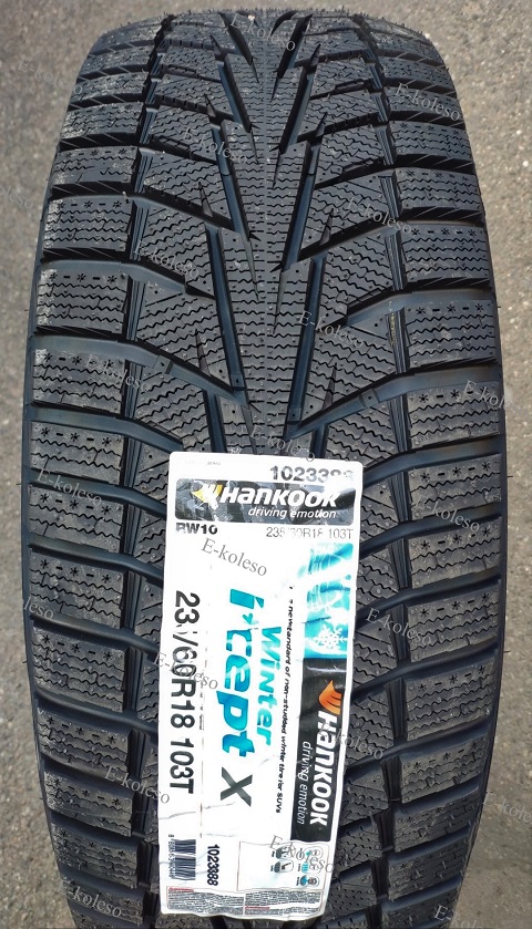 Автомобильные шины Hankook Winter I*cept X Rw10 235/60 R18 103T