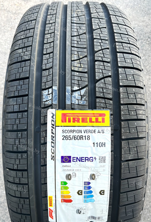 Автомобильные шины Pirelli Scorpion Verde All Season 265/60 R18 110H