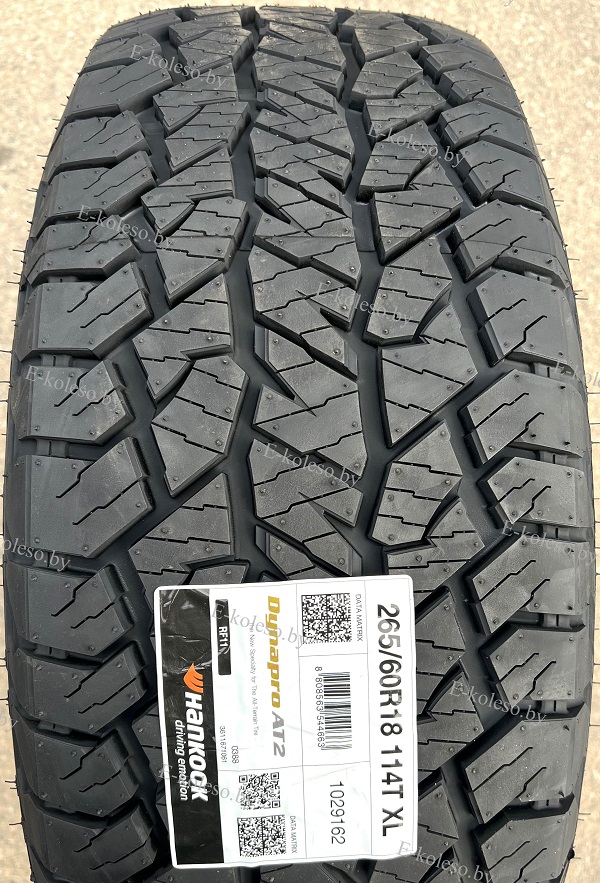 Автомобильные шины Hankook Dynapro AT2 RF11 265/60 R18 114T