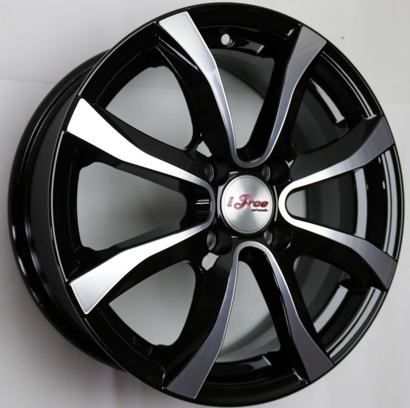 Литые диски iFree KC696-mb Дайс 6.0J/15 4x108 ET30.0 D65.1