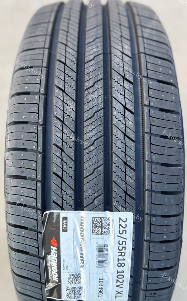Автомобильные шины Hankook Dynapro HPX RA43 225/55 R18 102V