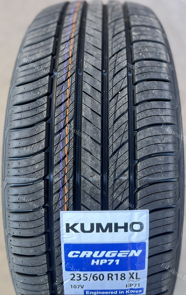 Автомобильные шины Kumho Crugen HP71 235/60 R18 107V