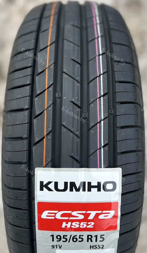 Автомобильные шины Kumho Ecsta HS52 195/65 R15 91V