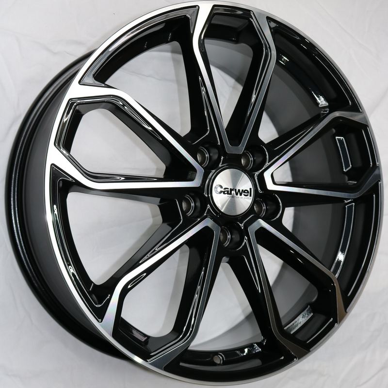 Литые диски Carwel Юкон-ab 1816 (Geely Coolray) 7.0J/18 5x114,3 ET53.0 D54.1
