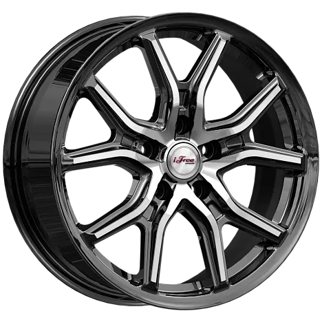 Стальные диски iFree Страйк Блэк Джек 6.5J/17 5x114.3 ET37.0 D66.6
