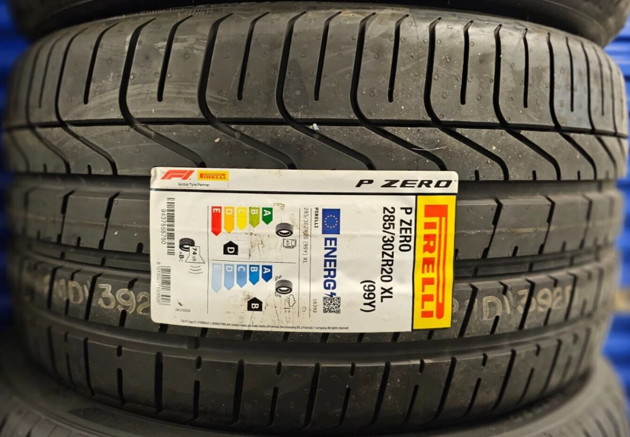 Автомобильные шины Pirelli P Zero 285/30R20 99Y