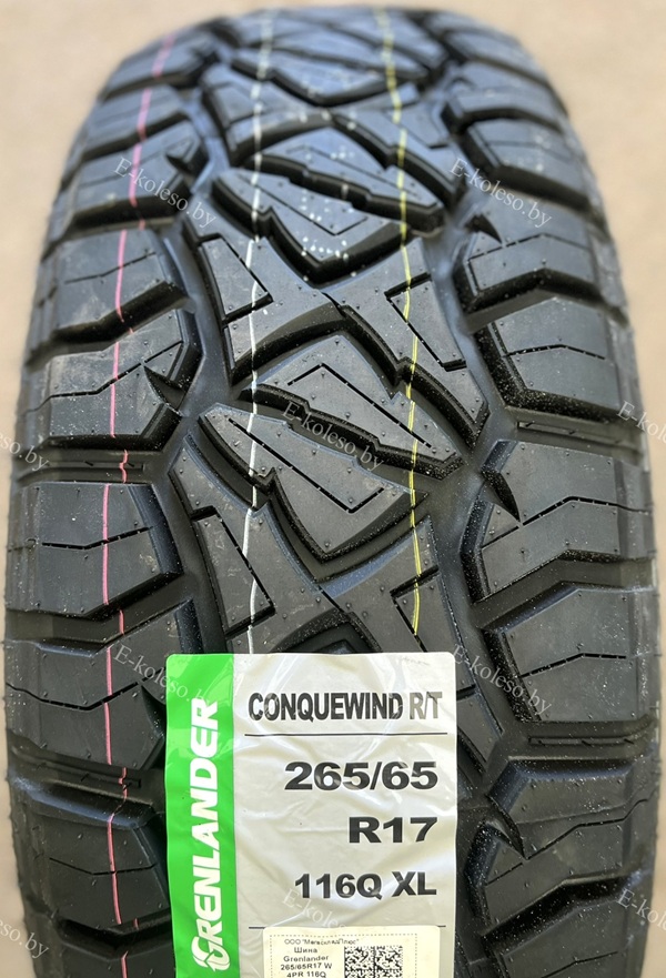 Автомобильные шины GRENLANDER Conquewind R/T 265/65R17 116Q XL