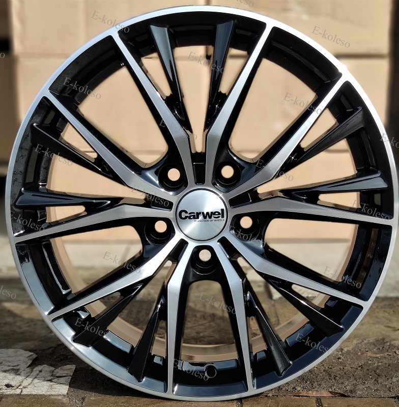 Литые диски Carwel Вуокса 7.0J/17 5x108 ET50.0 D63.35