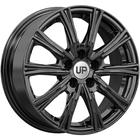 Стальные диски Wheels UP Up123 New Black 6.0J/15 5x114.3 ET40.0 D66.1