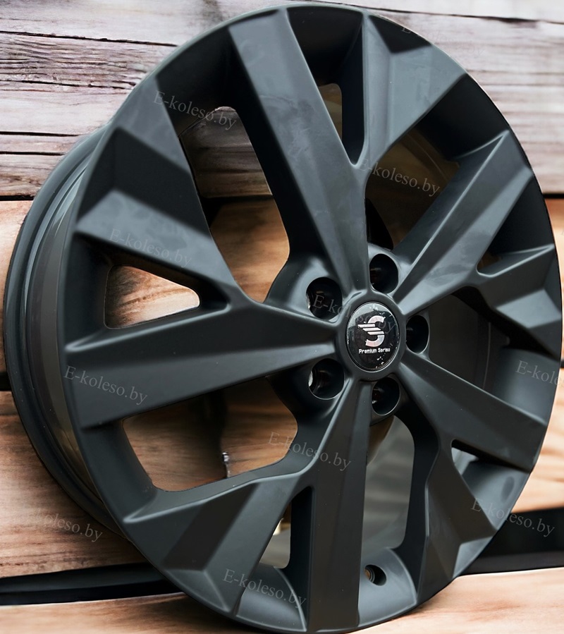 Стальные диски SKAD КР011 Fury Black 7.5J/18 5x112 ET51.0 D66.6