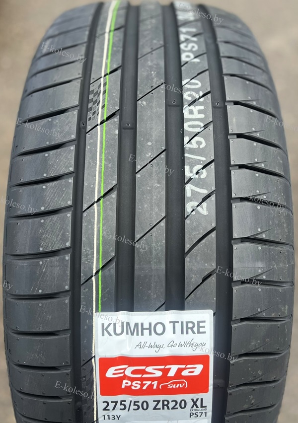 Автомобильные шины Kumho Ecsta PS71 SUV 275/50 R20 113Y