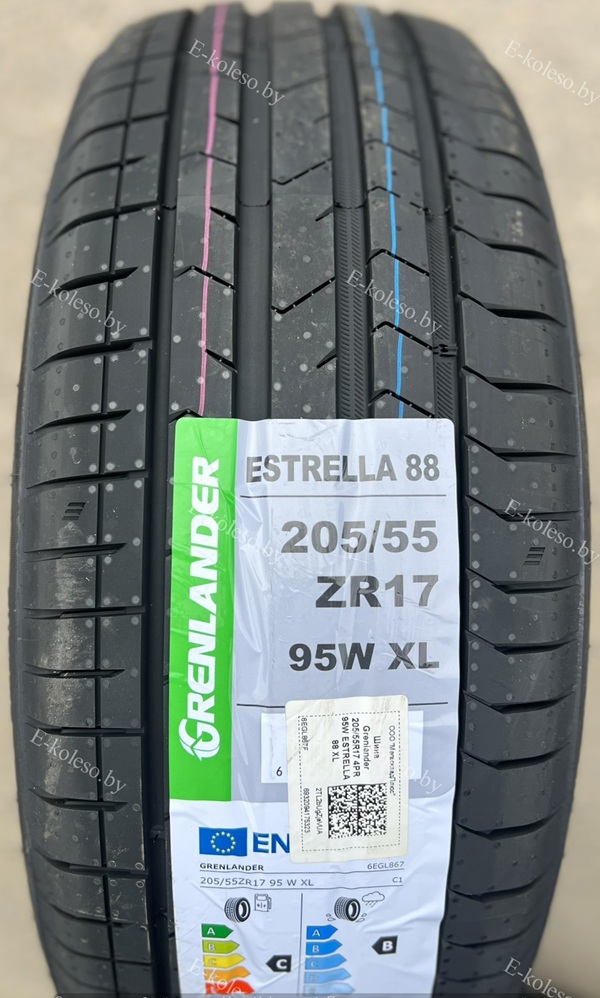 Автомобильные шины GRENLANDER ESTRELLA 88 205/55R17 95W XL