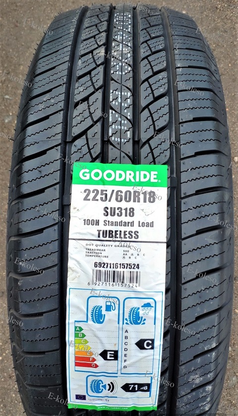 Автомобильные шины Goodride SU318 H/T 225/60 R18 100H