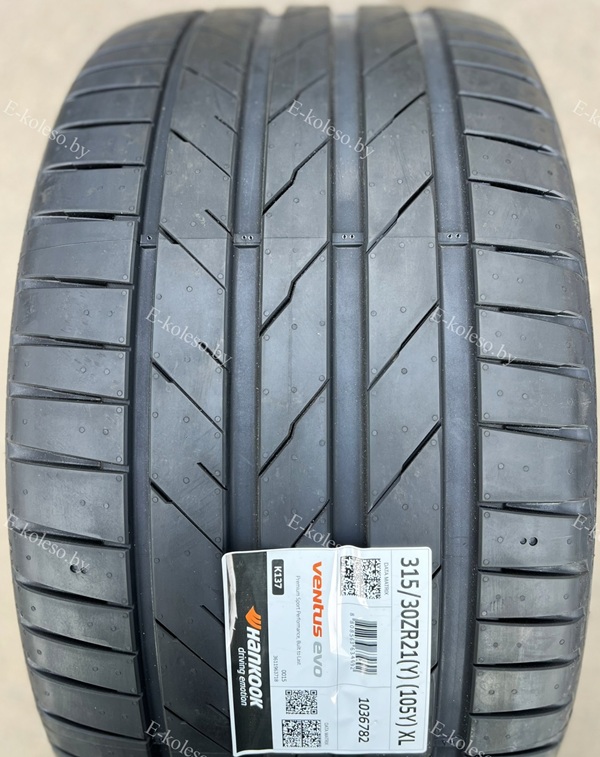 Автомобильные шины Hankook Ventus evo K137 315/30R21 105Y